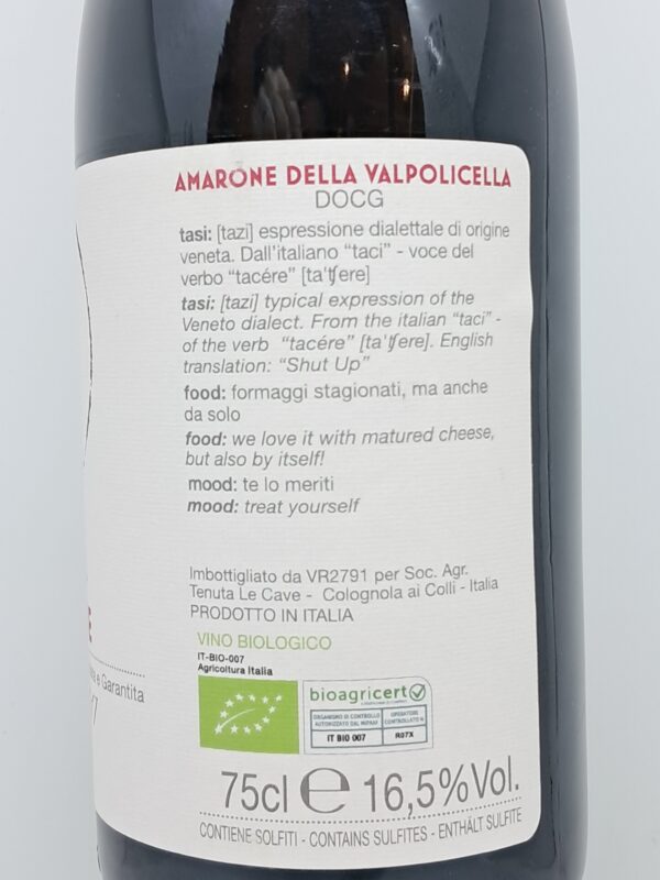Amarone della Valpolicella Cantina Tasi - immagine 3