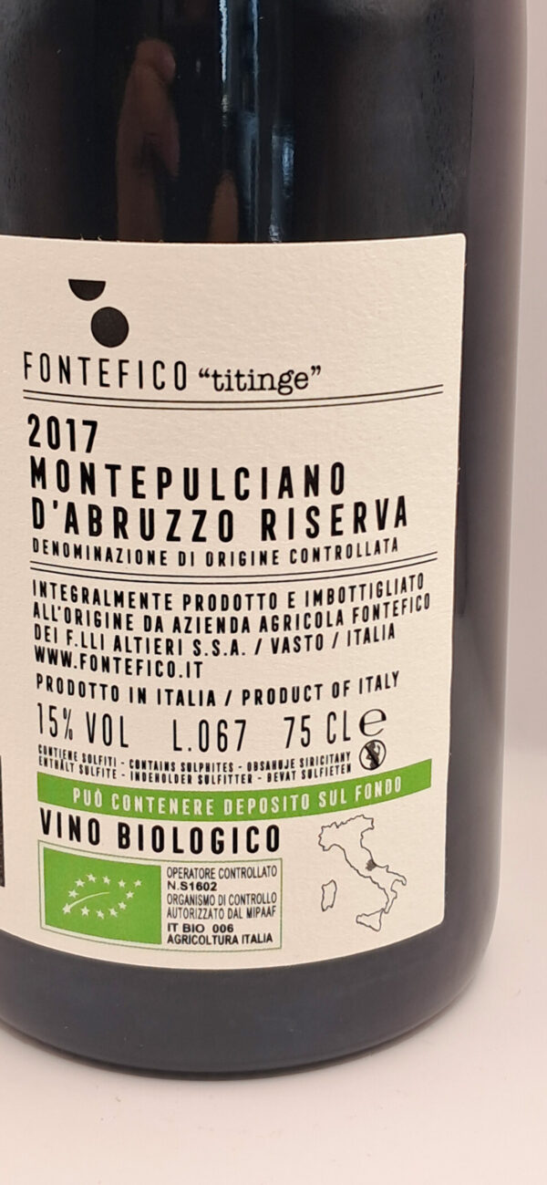 Titinge Montepulciano D'Abruzzo Fontefico - immagine 3