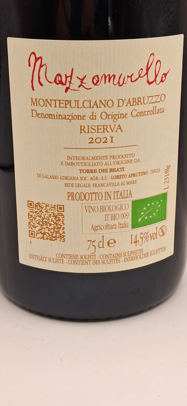 Mazzamurello Montepulciano d'Abruzzo Torre dei Beati - immagine 3