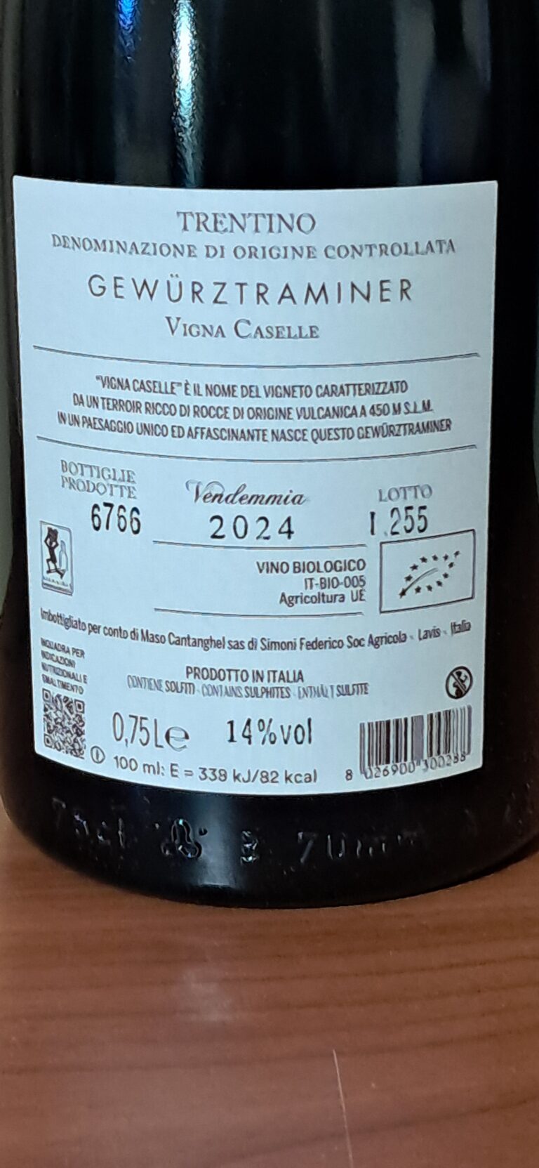 Gewurztraminer Vigna Caselle Galleria 2
