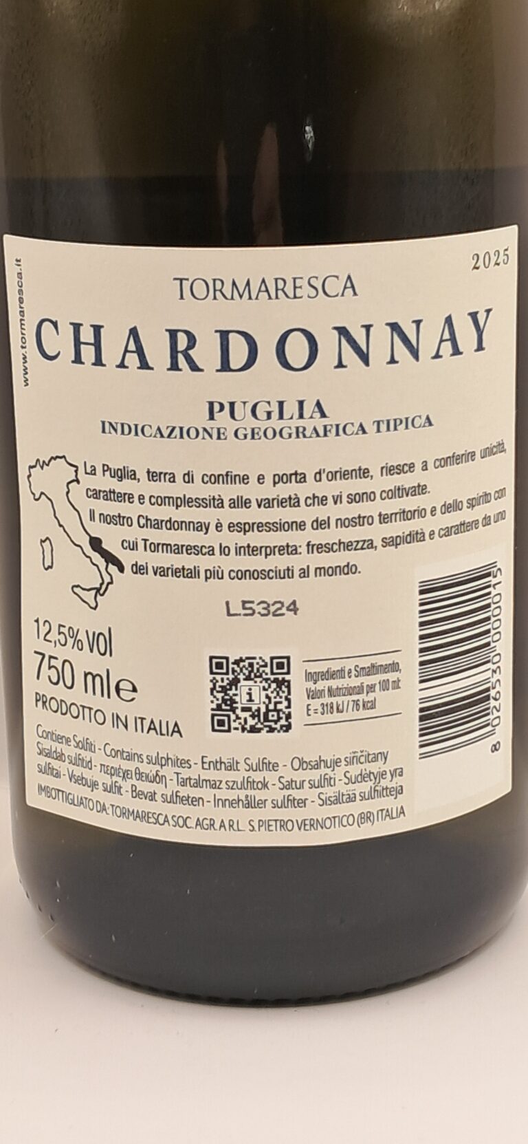 Chardonnay Tormaresca Galleria 2