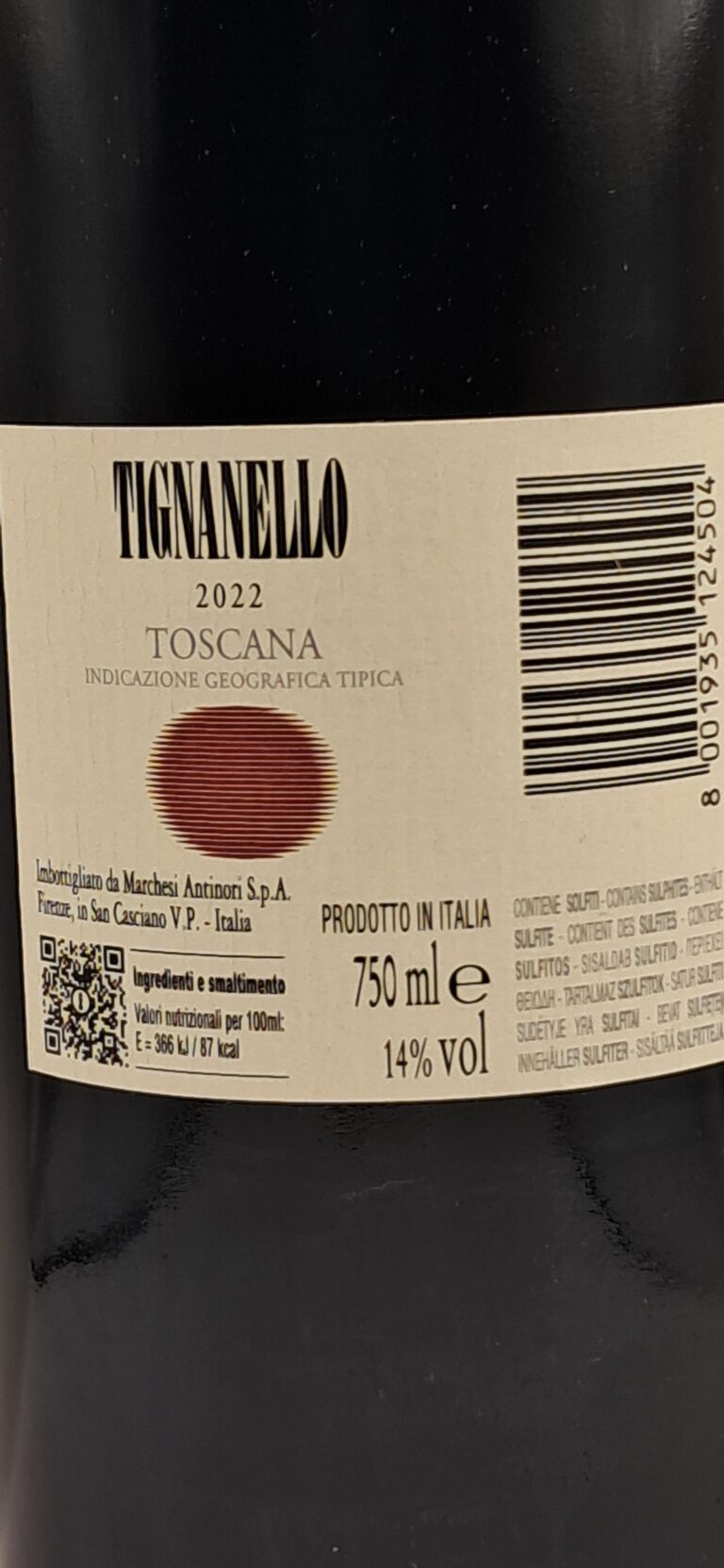 Tignanello 2022 Galleria 2